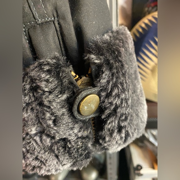 Matchless Shearling Detail Quilted Jacket - Picture 5 of 9